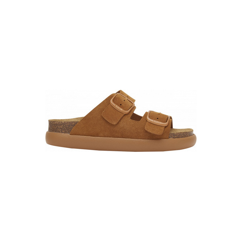 Pack 9 NOELLE CHUNKY SUEDE COGNAC