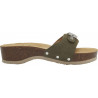 Pack 9 PESCURA HEEL CORK SUEDE SP KHAKI