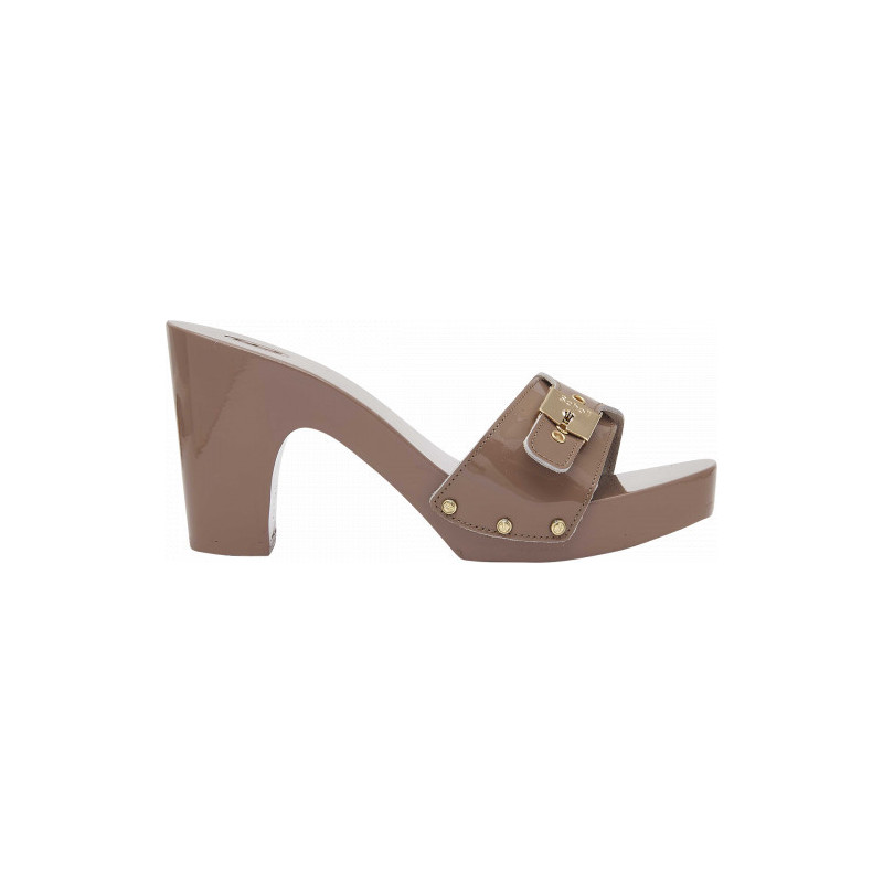 Pack 9 PESCURA CAMERON HIGH PATENT LEATHER TAUPE