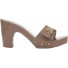 Pack 9 PESCURA CAMERON HIGH PATENT LEATHER TAUPE