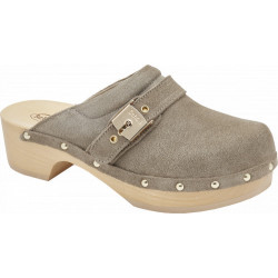 Pack 9 PESCURA CLOG 50 SUEDE BIS BEIGE