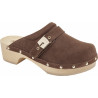 Pack 14 PESCURA CLOG 50 SUEDE BIS COGNAC