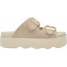 Pack 14 HEATHER SUEDE OFF WHITE