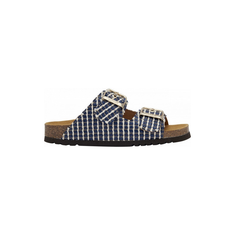 NOELLE Raffia Navy Blue