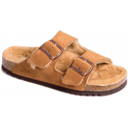 Pack 9  JOSEPHINE Suede Bis/ Sheepskin Brown