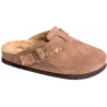 FAE Suede Bis/ Sheepskin Taupe