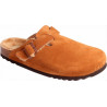 OLIVIER Suede Bis/ Sheepskin  Brown