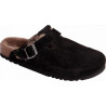 OLIVIER Suede Bis/ Sheepskin  Black