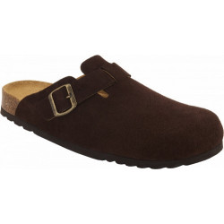 OLIVIER Suede Tris Dark Brown