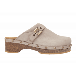 PESCURA CLOG 50 CORR DARK BEIGE