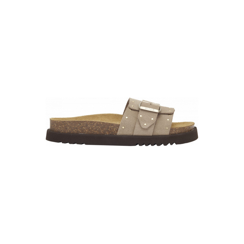 JOYCE SUEDE DARK BEIGE