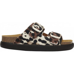 NOELLE CHUNKY PONY LEATHER WHITE/MULTI